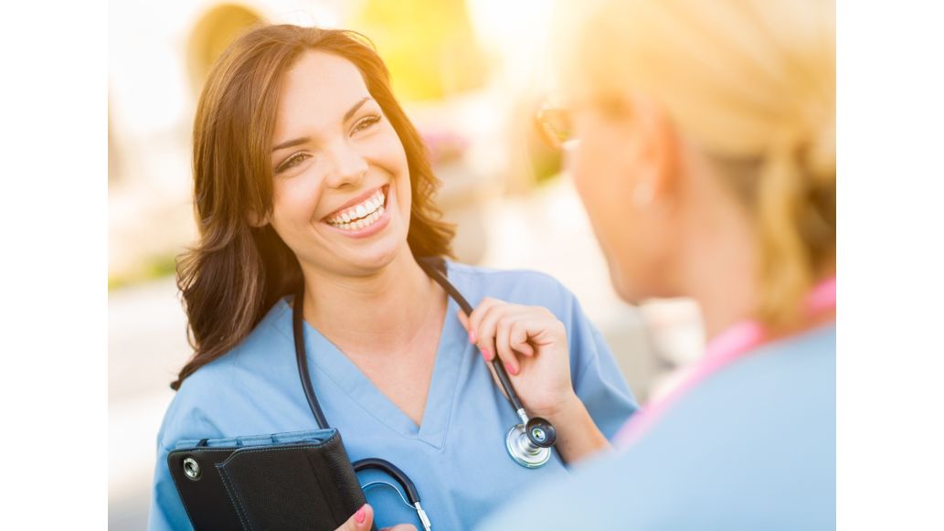 smiling nurse