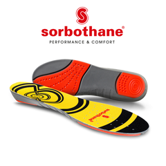 Sorbothane Double Strike - insole front and back