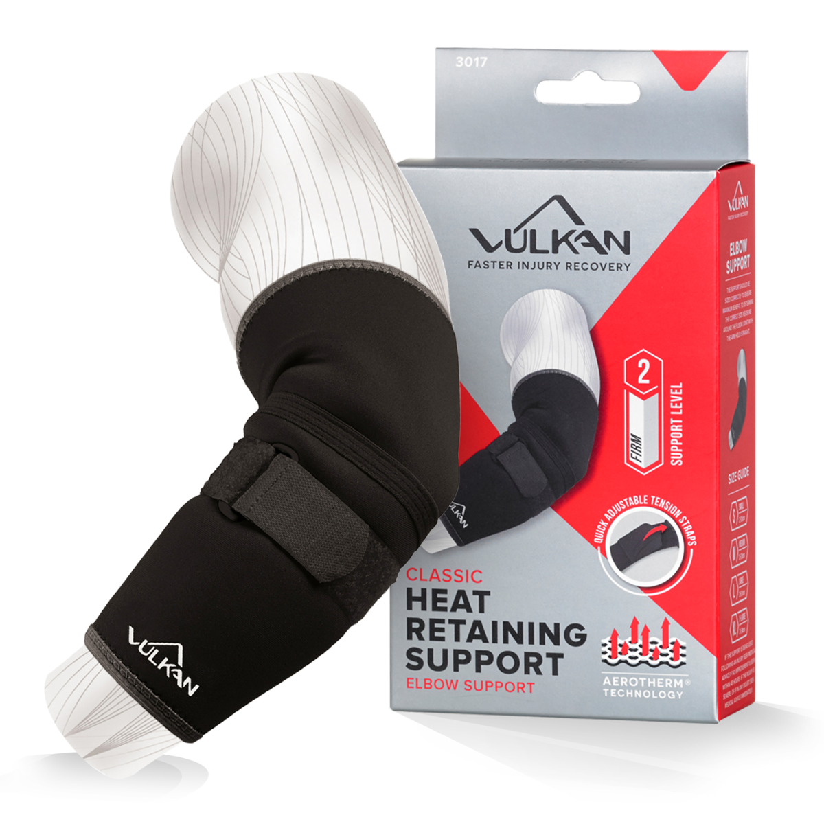 Vulkan Classic Compression Strap Elbow Support
