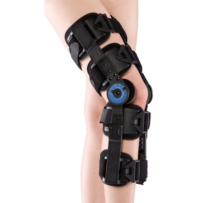 Post-Op Universal Knee Brace One Push Adjustable Performance Health®