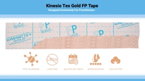 Kinesio Tex Gold FP - Kinesiology Tape in Different Colors