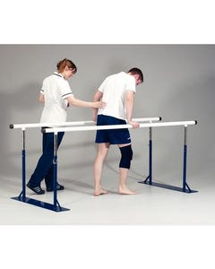 Height Adjustable Folding Parallel Bars