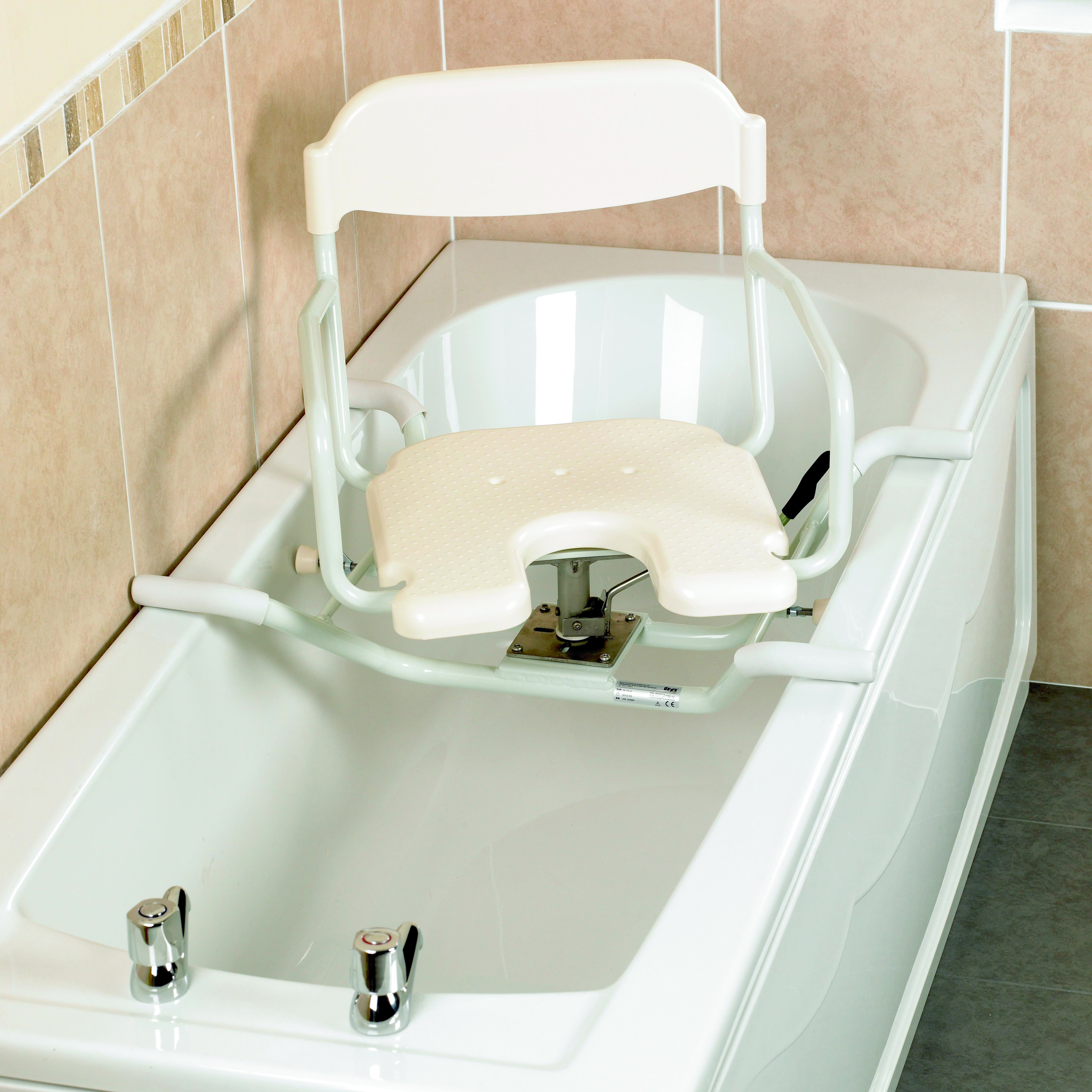 Homecraft White Line Swivelling Bath Seat