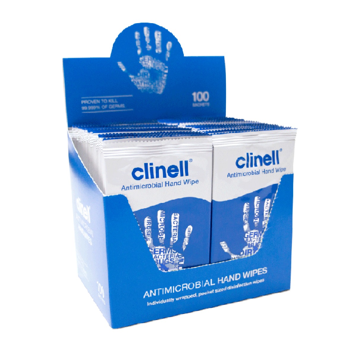 Clinell Antibacterial Hand Wipes | Performance Health®