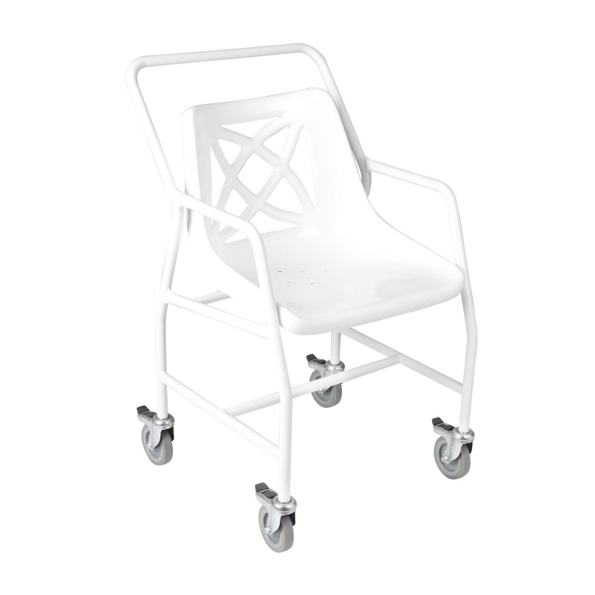 Homecraft Mobile Shower Chair - Height Adjustable 