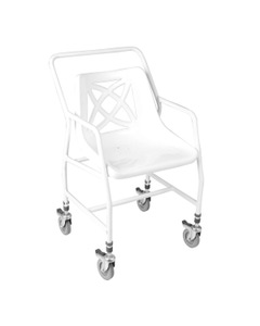 Homecraft Mobile Shower Chair - Height Adjustable 