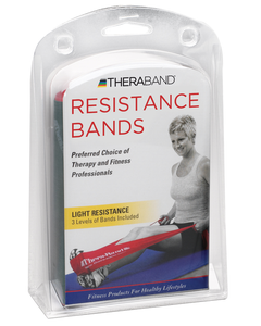 THERABAND EXERCISE SETS LIGHT (YELLOW/RED/GREEN)