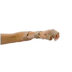 Rolyan Pre-formed Resting Pan Mitt Splint with Strapping