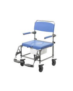 Attendant Propelled Wheeled Shower Commode Chair 