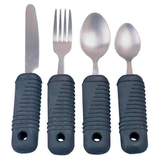 Sammons Preston Sure Grip Utensils - Adaptive Utensils for Easy