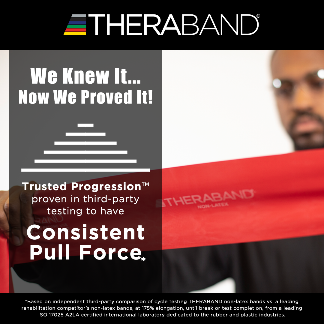 THERABAND - 22.9m Roll - Latex Free Dispenser Pack