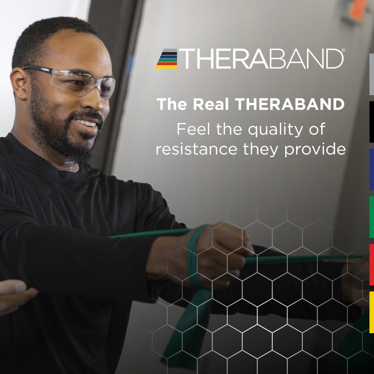 THERABAND - 22.9m Roll - Latex Free Dispenser Pack