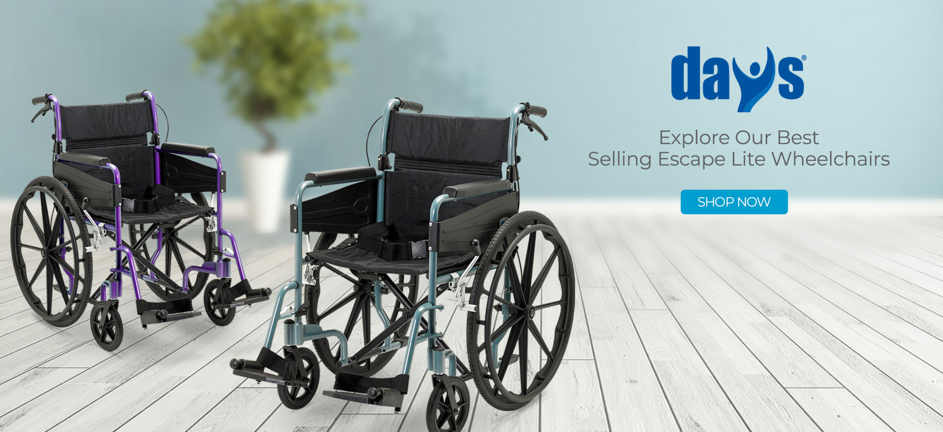 Days Escape Range and Wheelchair Accessories